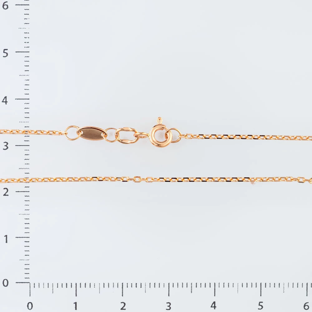 Цепь из красного золота 585 пробы