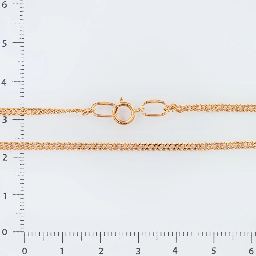 Цепь из красного золота 585 пробы