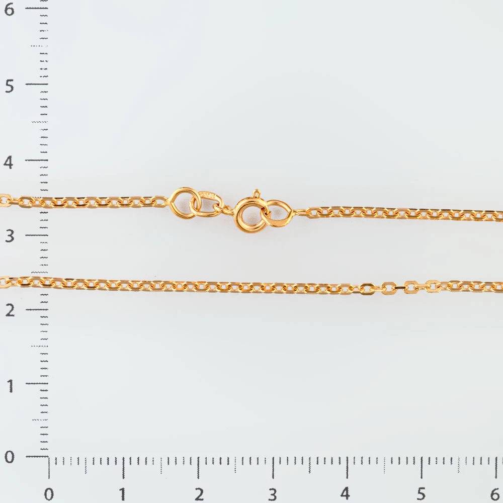 Цепь из красного золота 585 пробы