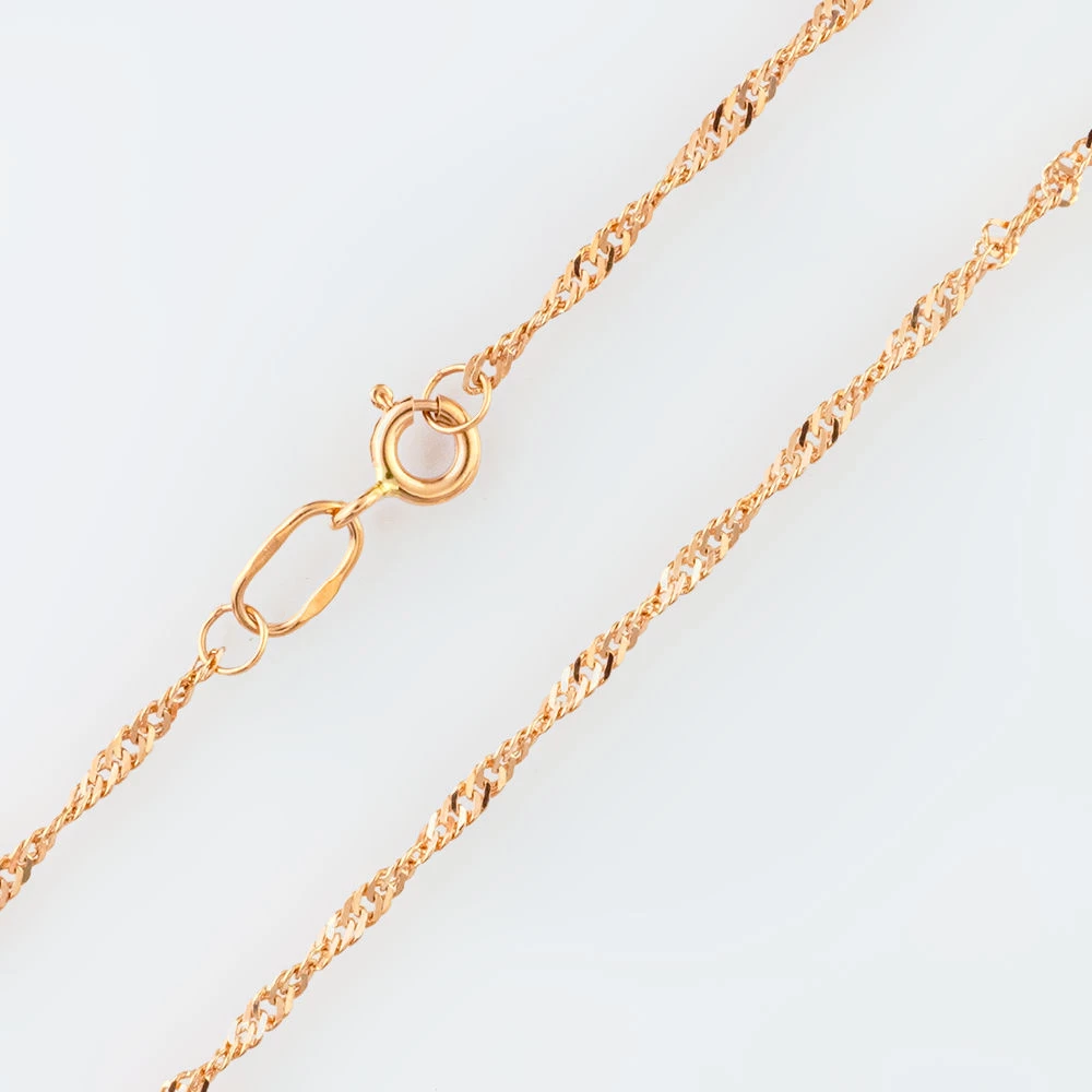 Цепь из красного золота 585 пробы