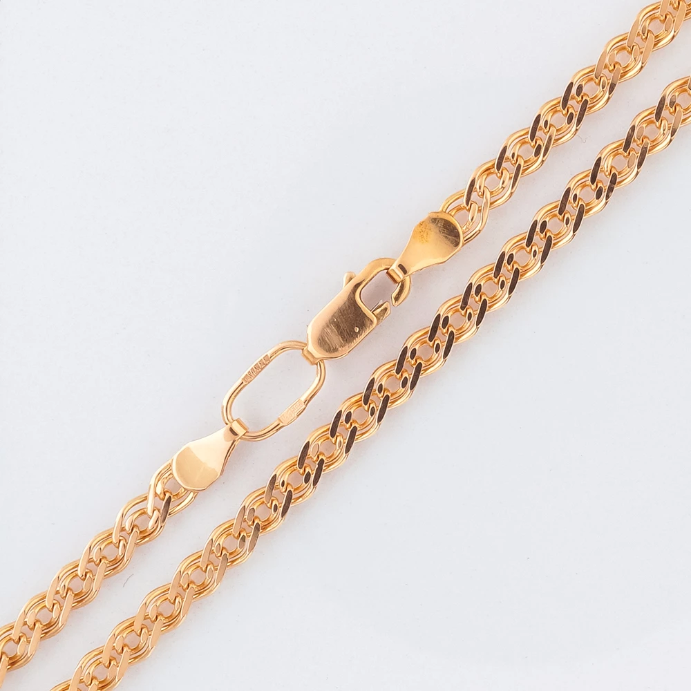 Цепь из красного золота 585 пробы