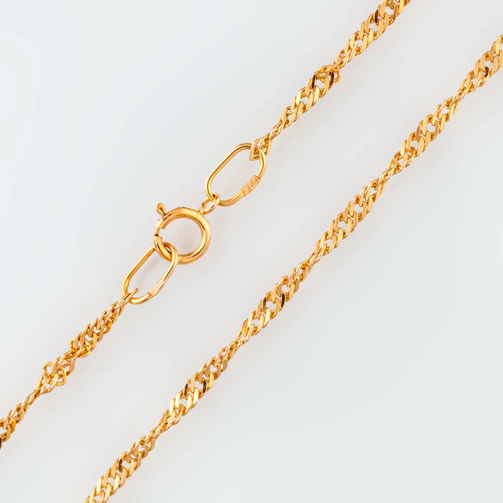 Цепь из желтого золота 585 пробы