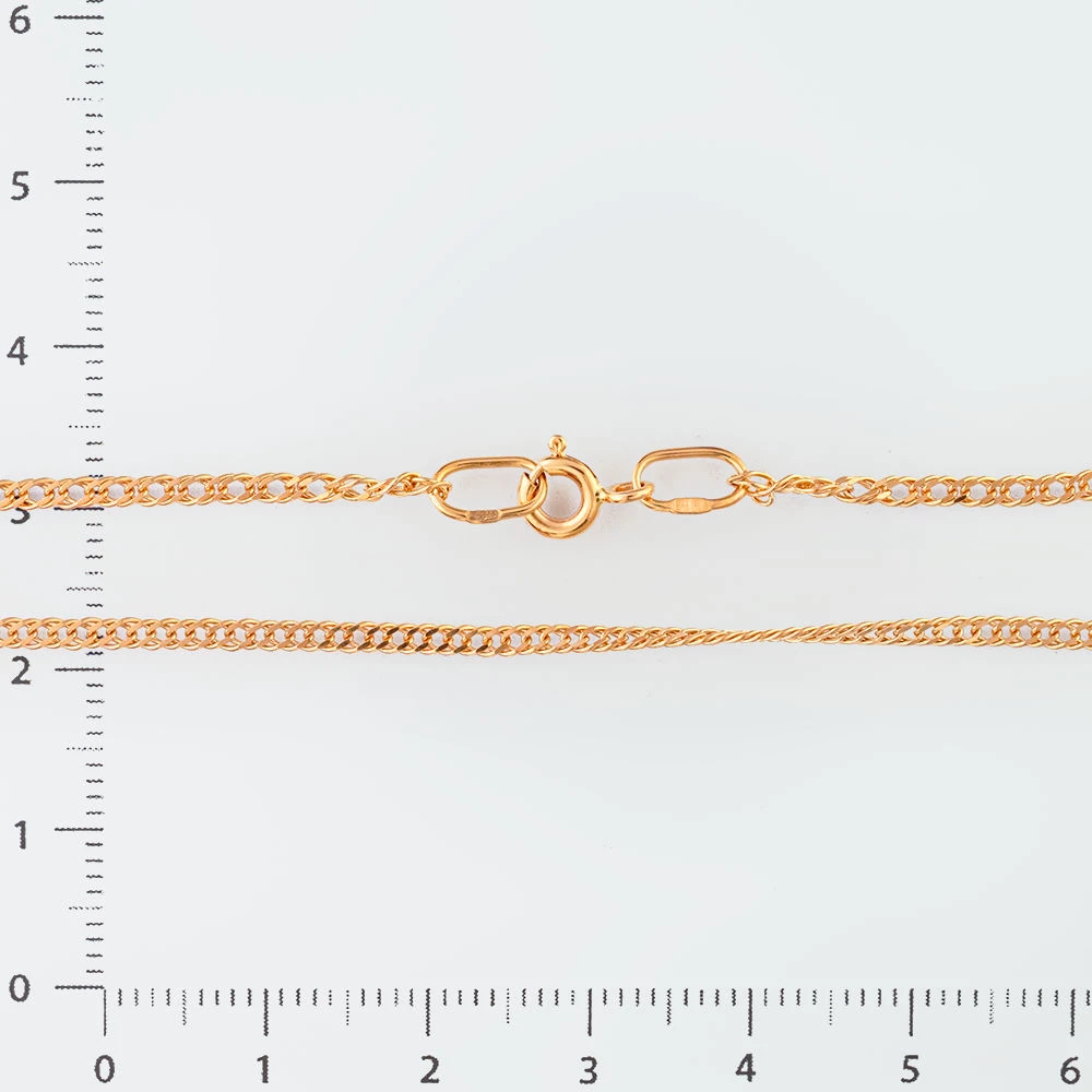 Цепь из красного золота 585 пробы