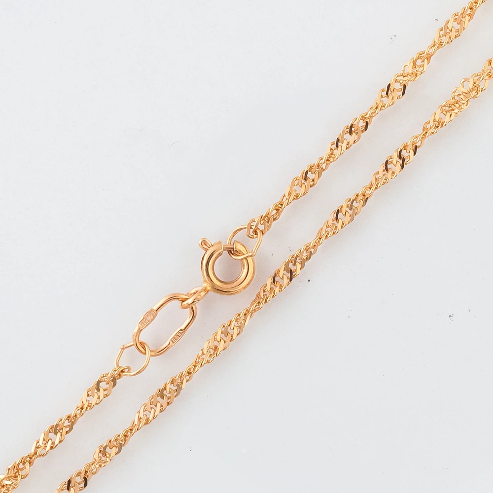 Цепь из красного золота 375 пробы