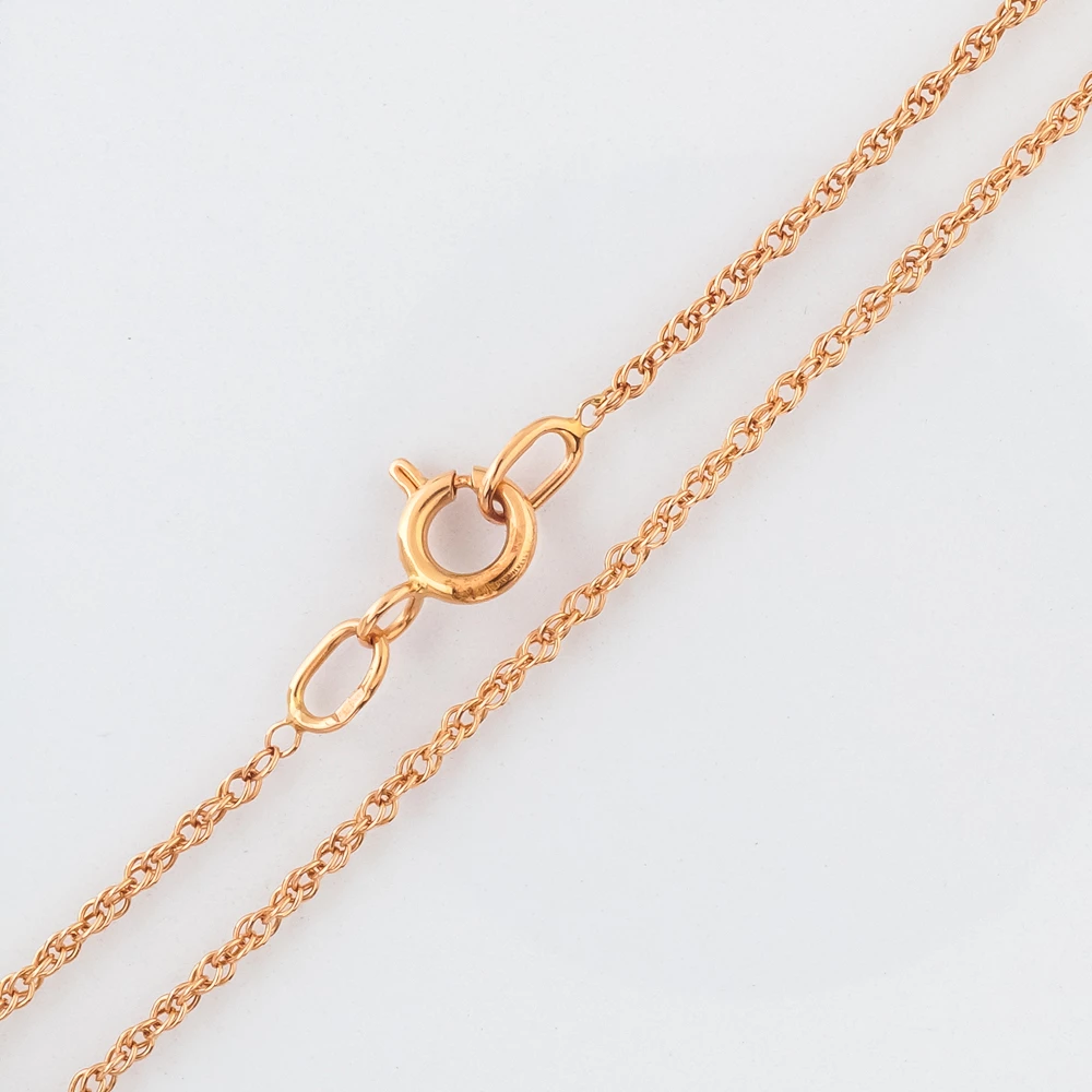 Цепь из красного золота 585 пробы