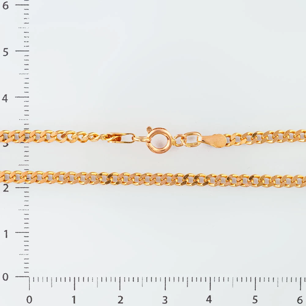 Цепь из красного золота 585 пробы