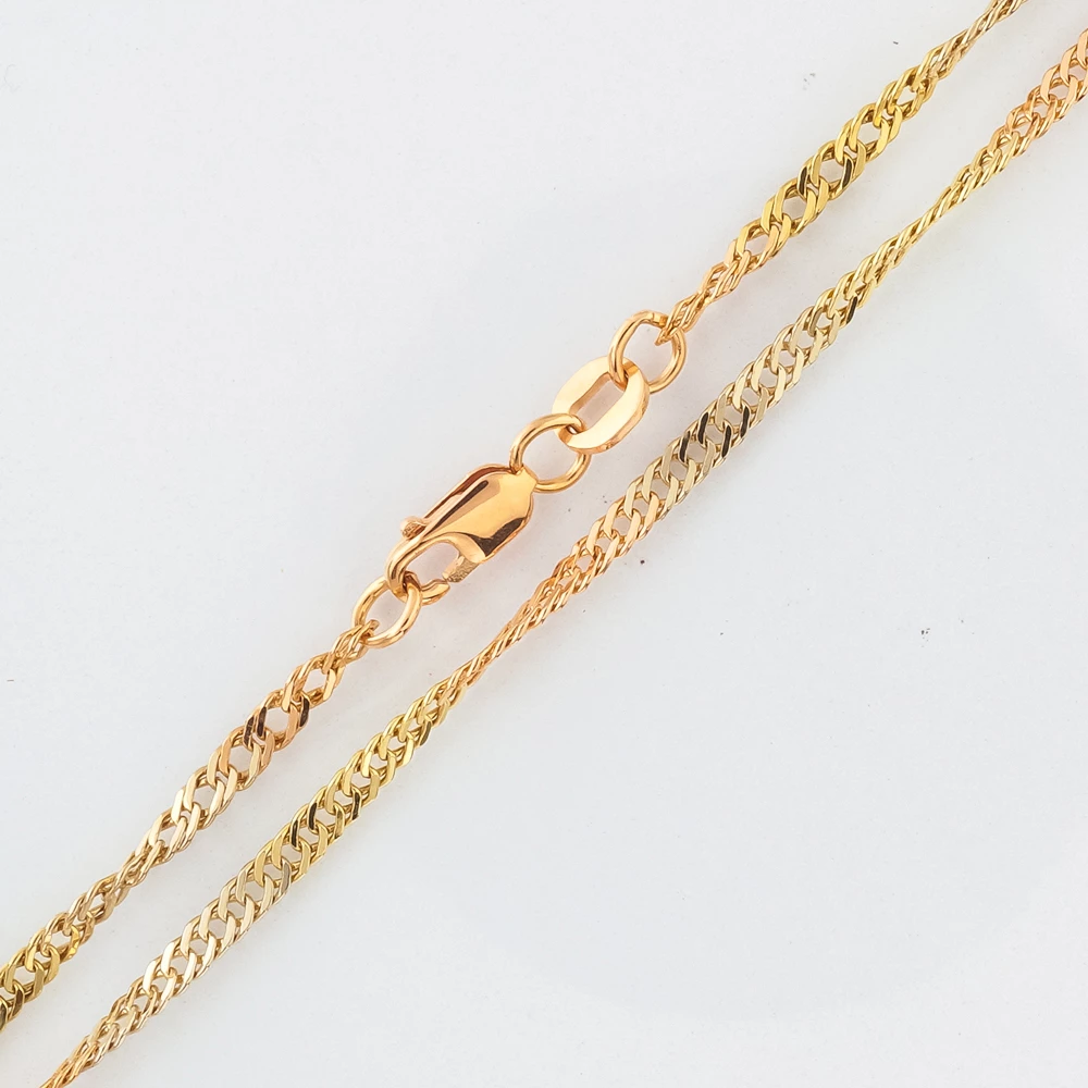 Цепь из красного золота 585 пробы