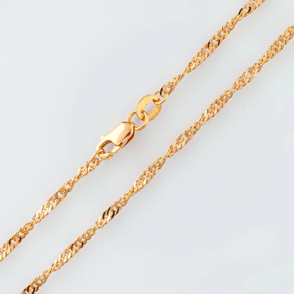 Цепь из красного золота 585 пробы