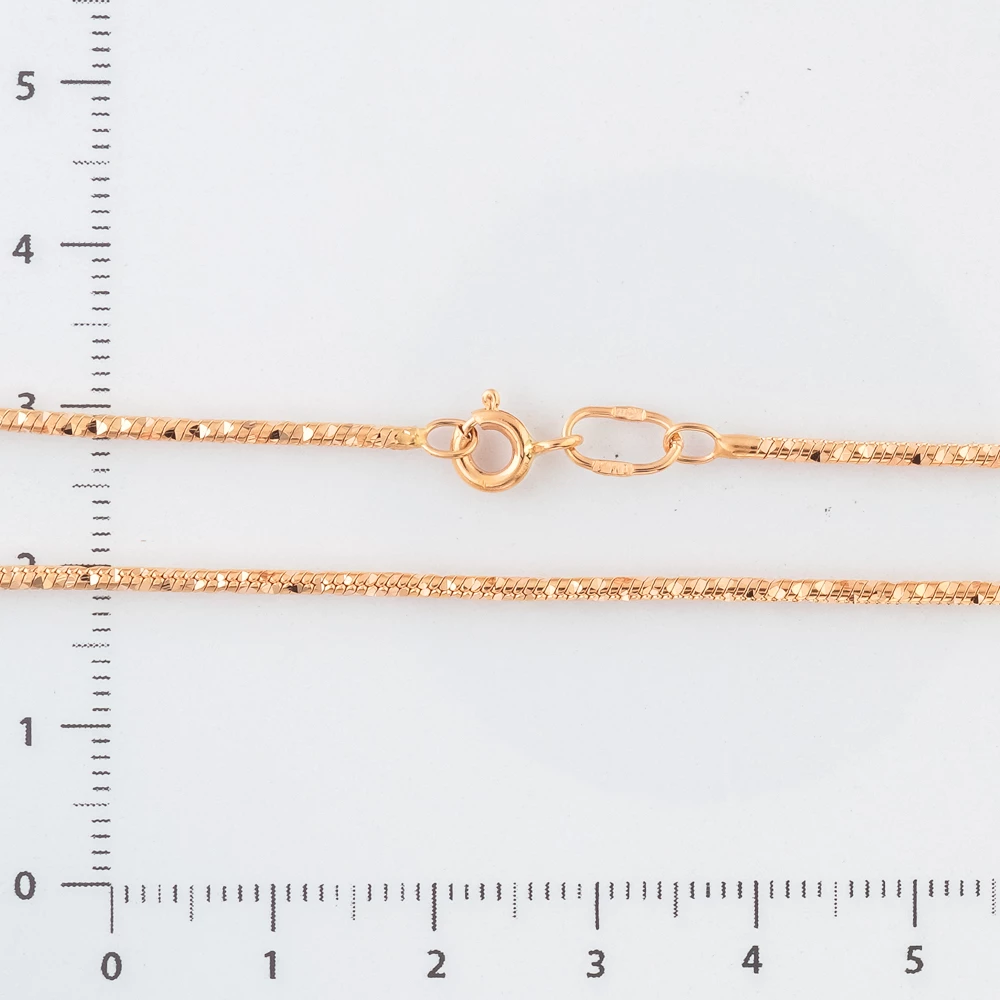 Цепь из красного золота 585 пробы