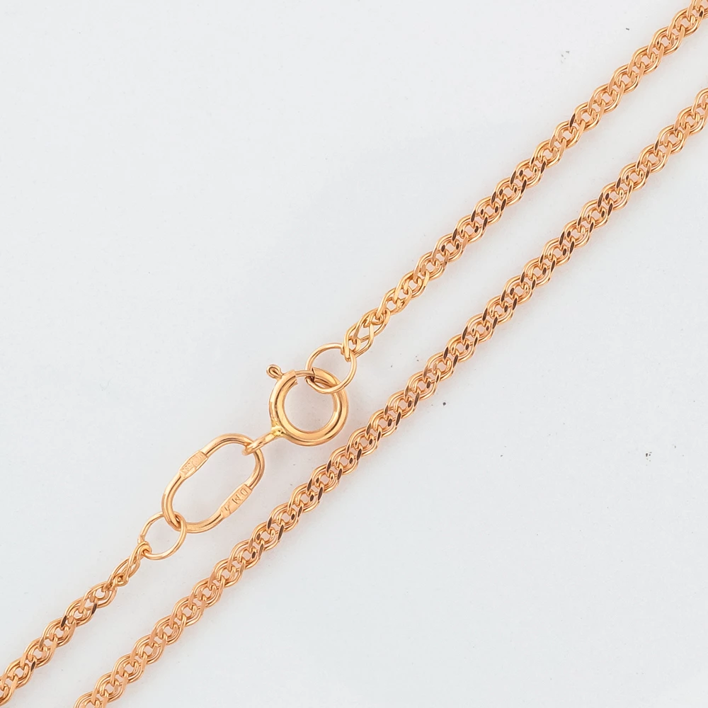 Цепь из красного золота 585 пробы