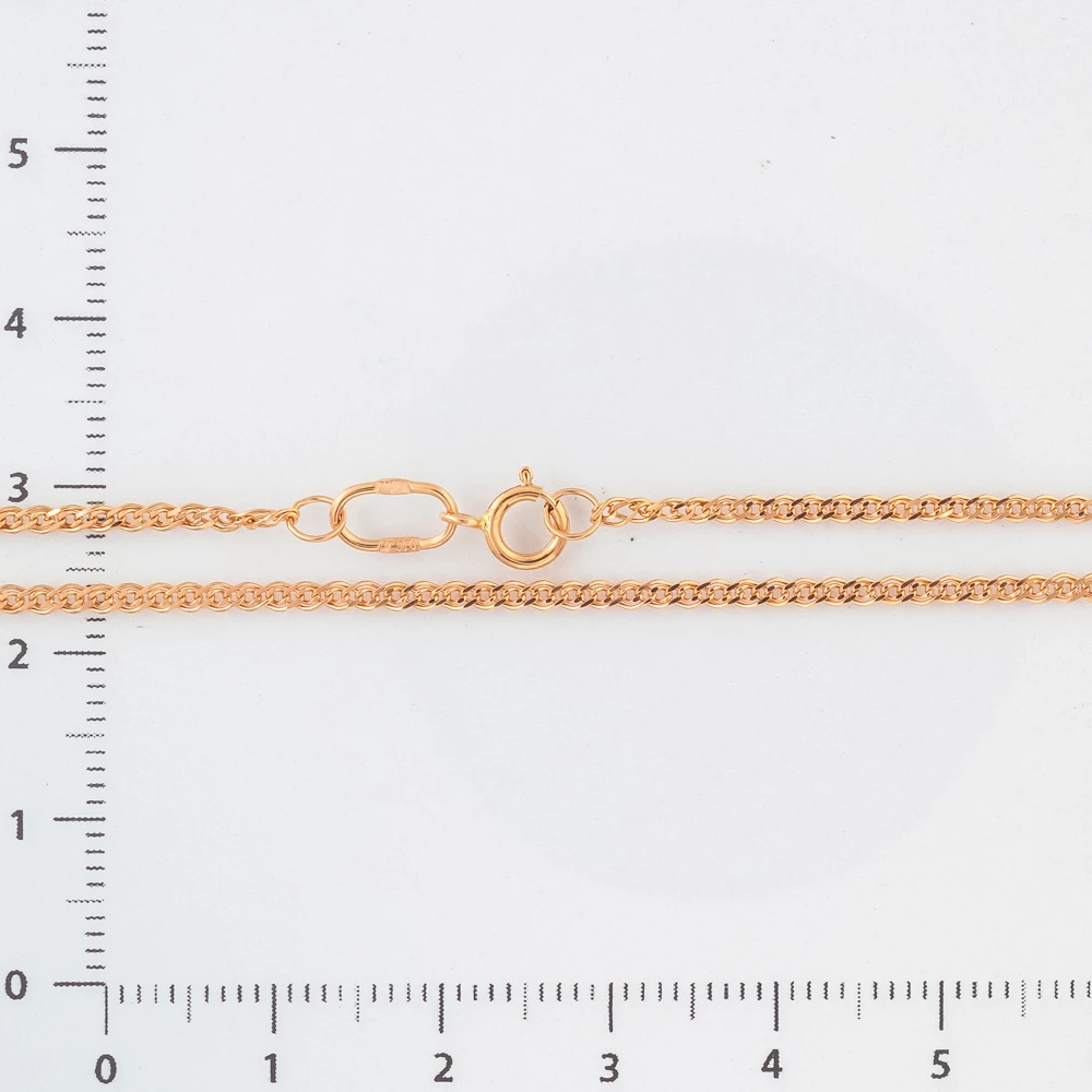 Цепь из красного золота 585 пробы