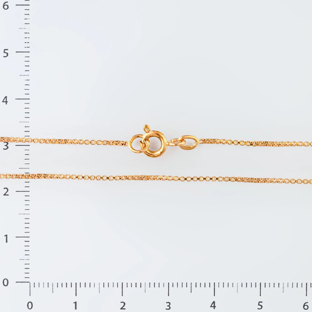 Цепь из красного золота 585 пробы