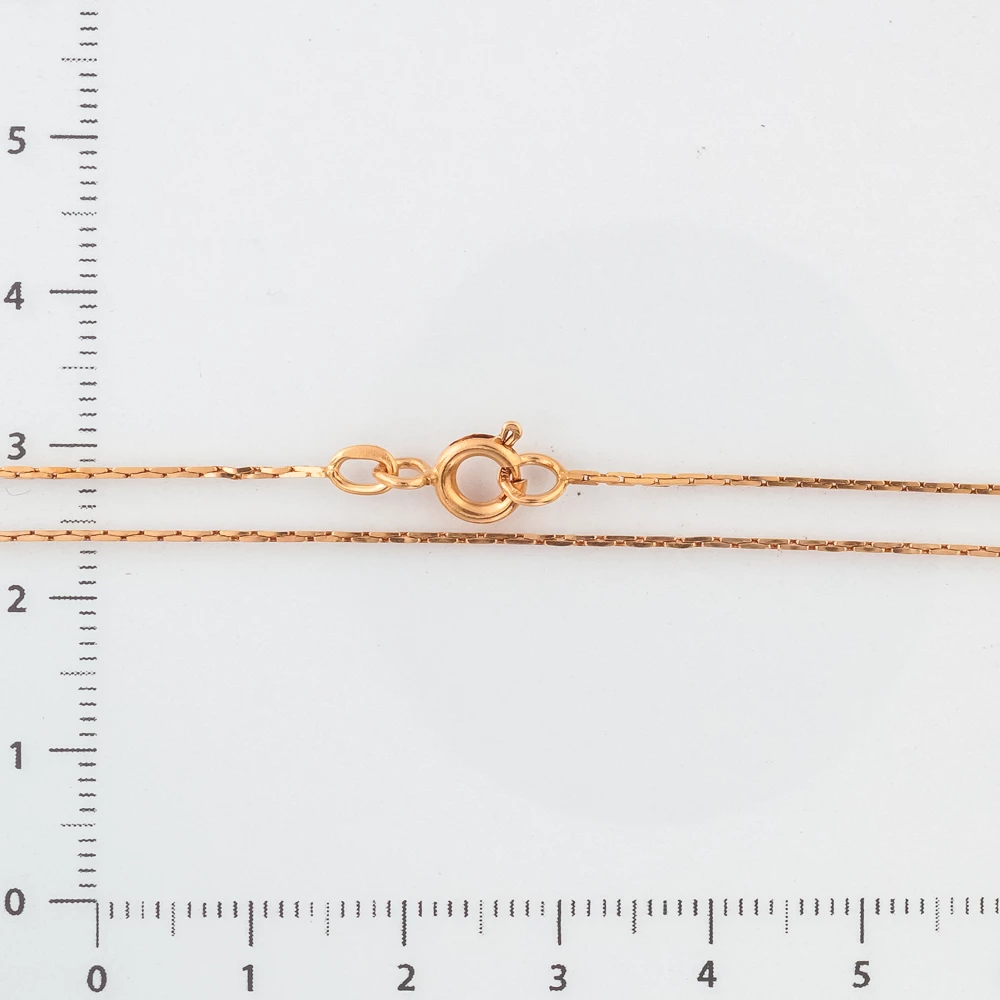 Цепь из красного золота 585 пробы