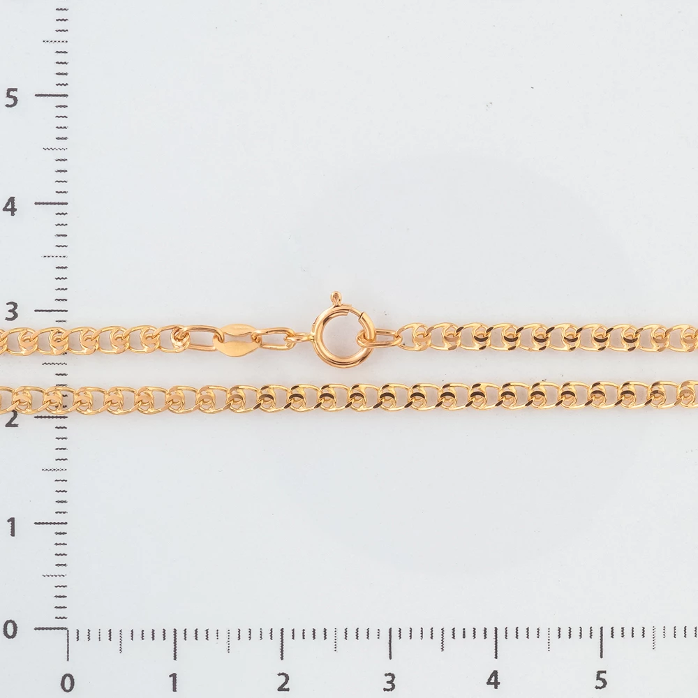 Цепь из красного золота 585 пробы