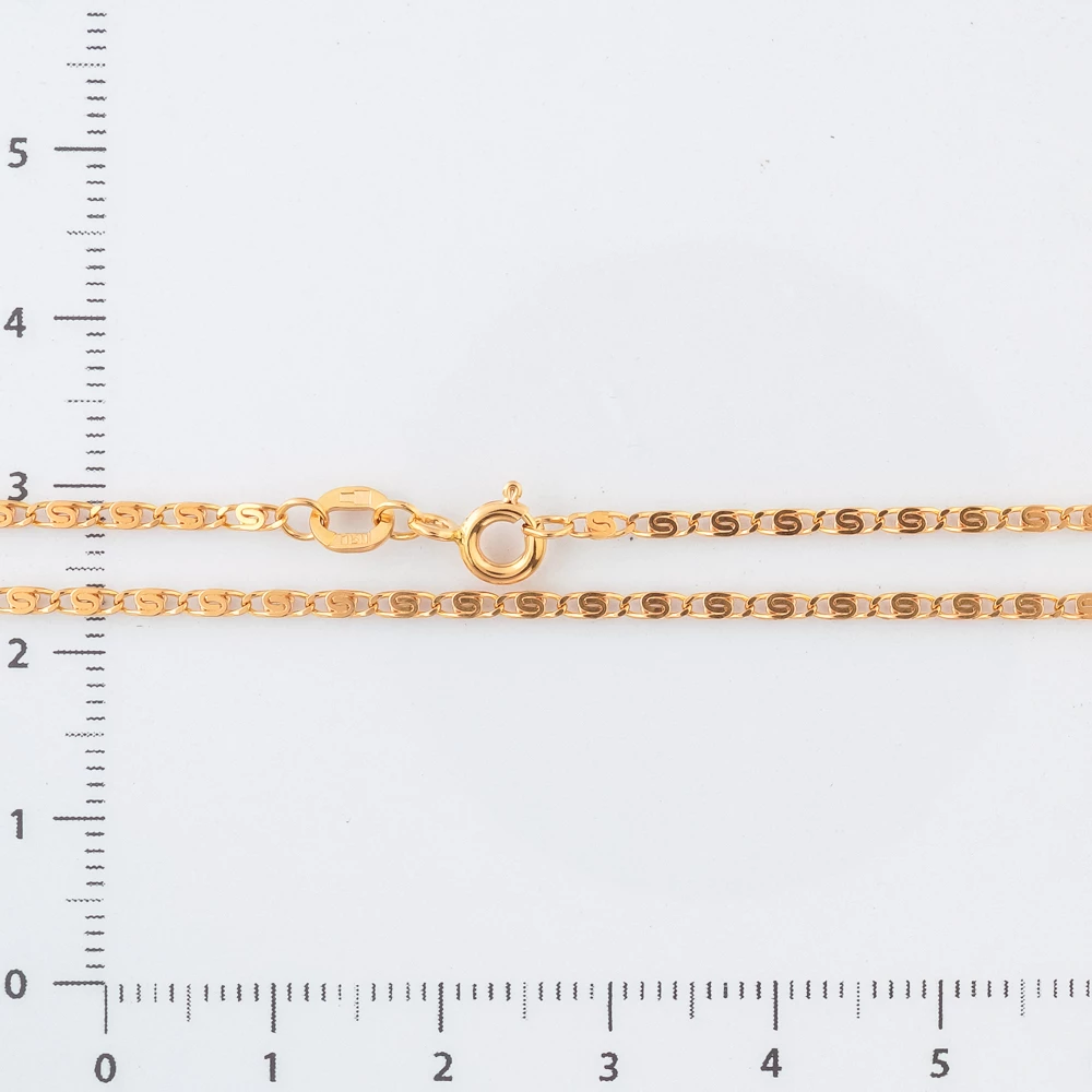 Цепь из красного золота 585 пробы