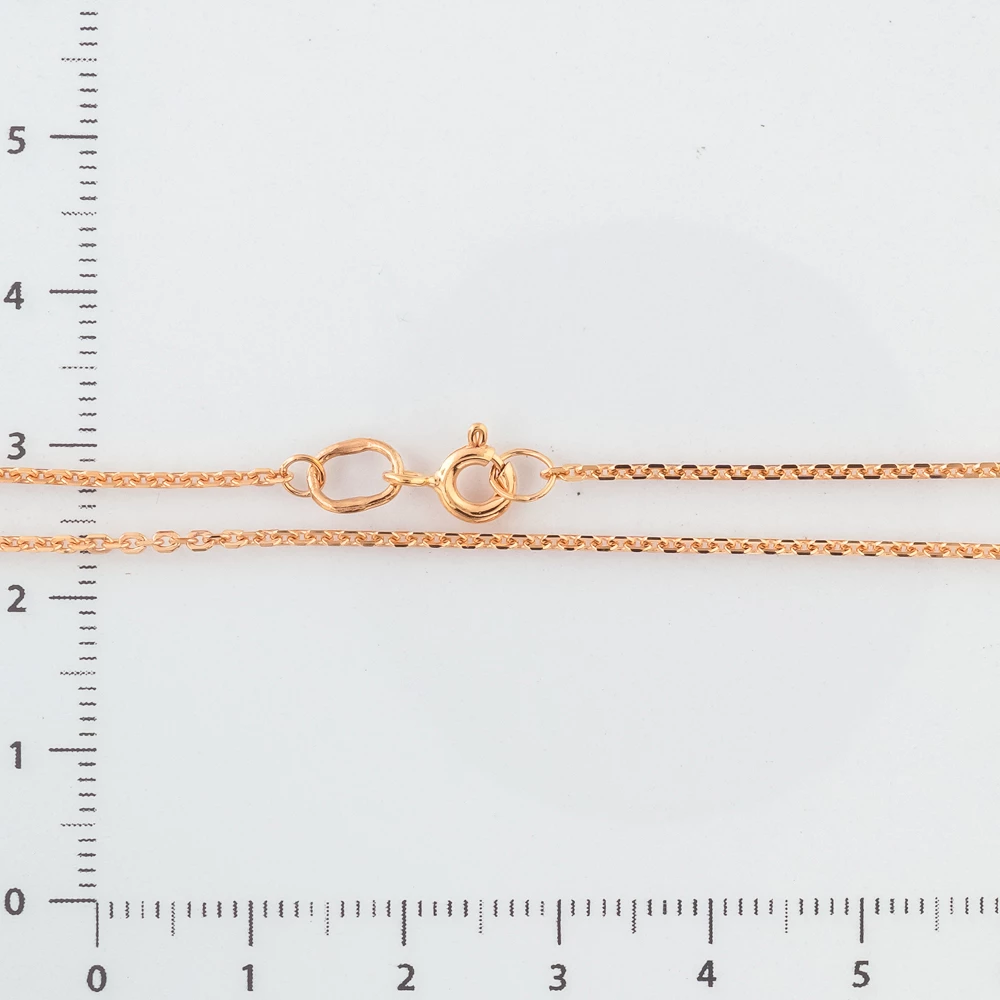 Цепь из красного золота 375 пробы