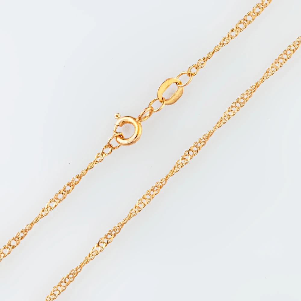 Цепь из красного золота 585 пробы