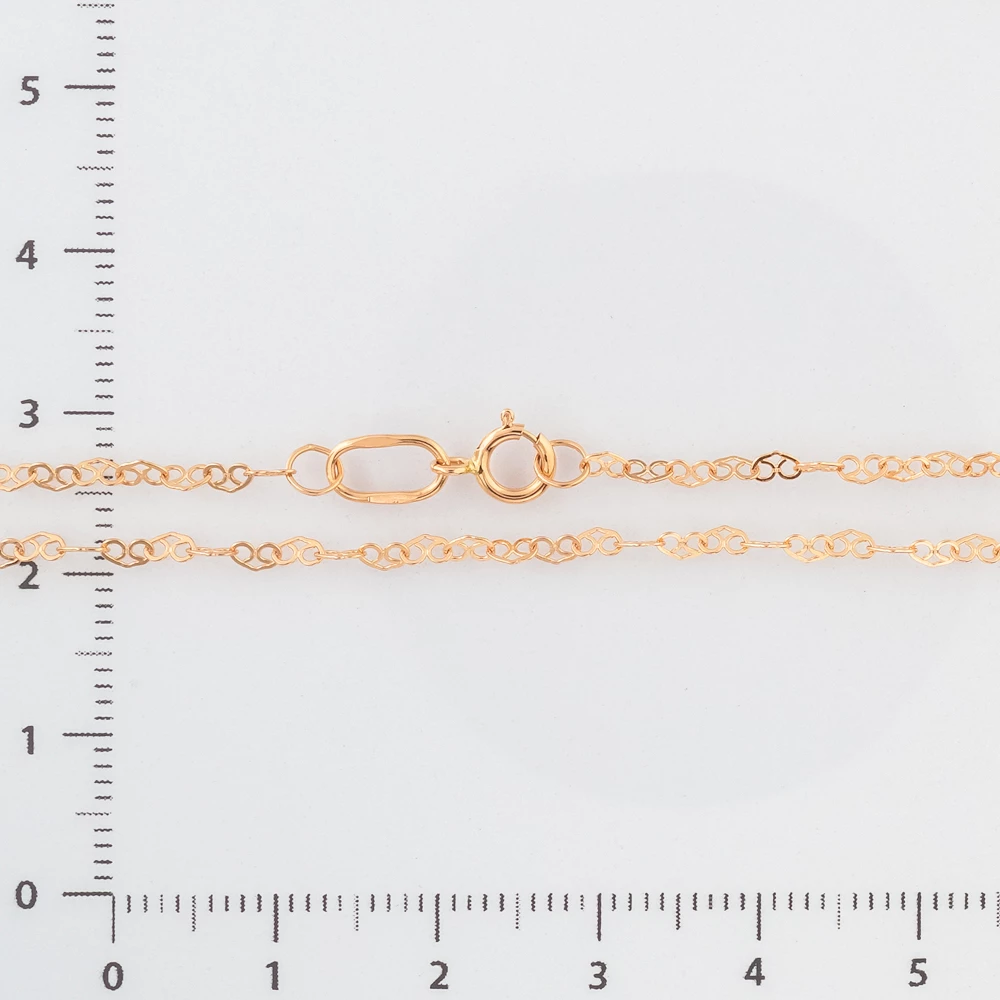 Цепь из красного золота 585 пробы