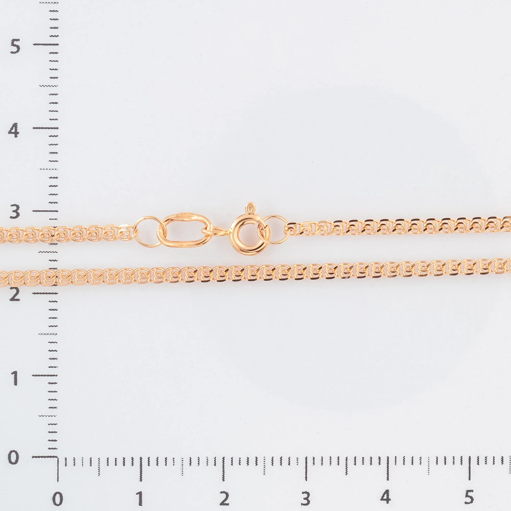 Цепь из красного золота 585 пробы