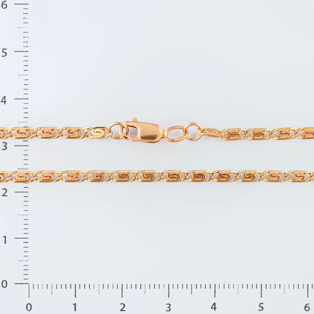 Цепь из красного золота 585 пробы
