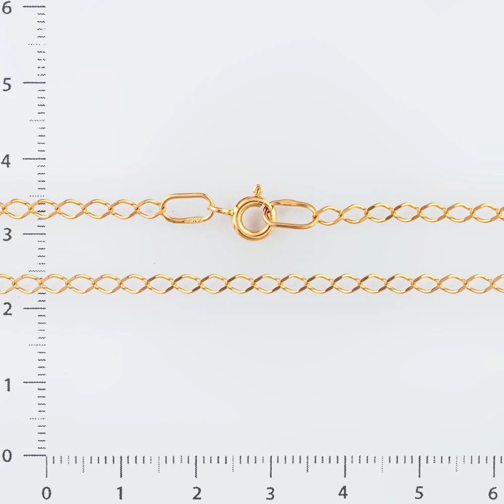 Цепь из красного золота 585 пробы