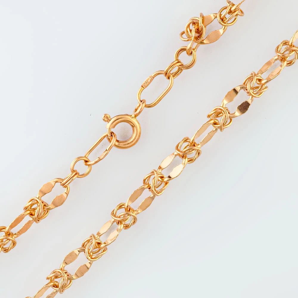 Цепь из красного золота 585 пробы