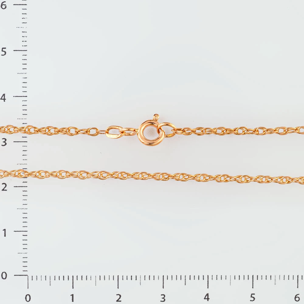 Цепь из красного золота 585 пробы