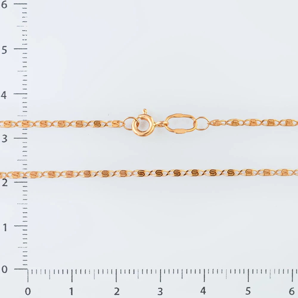 Цепь из красного золота 585 пробы