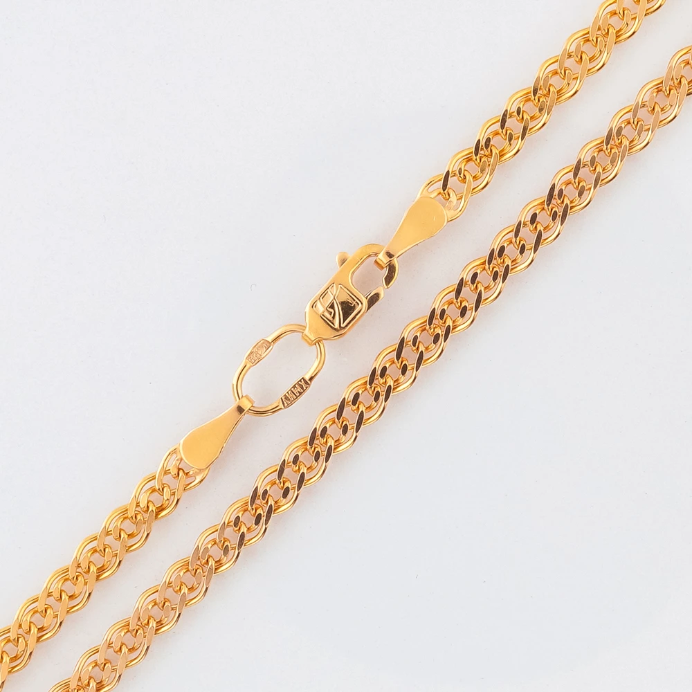 Цепь из красного золота 585 пробы