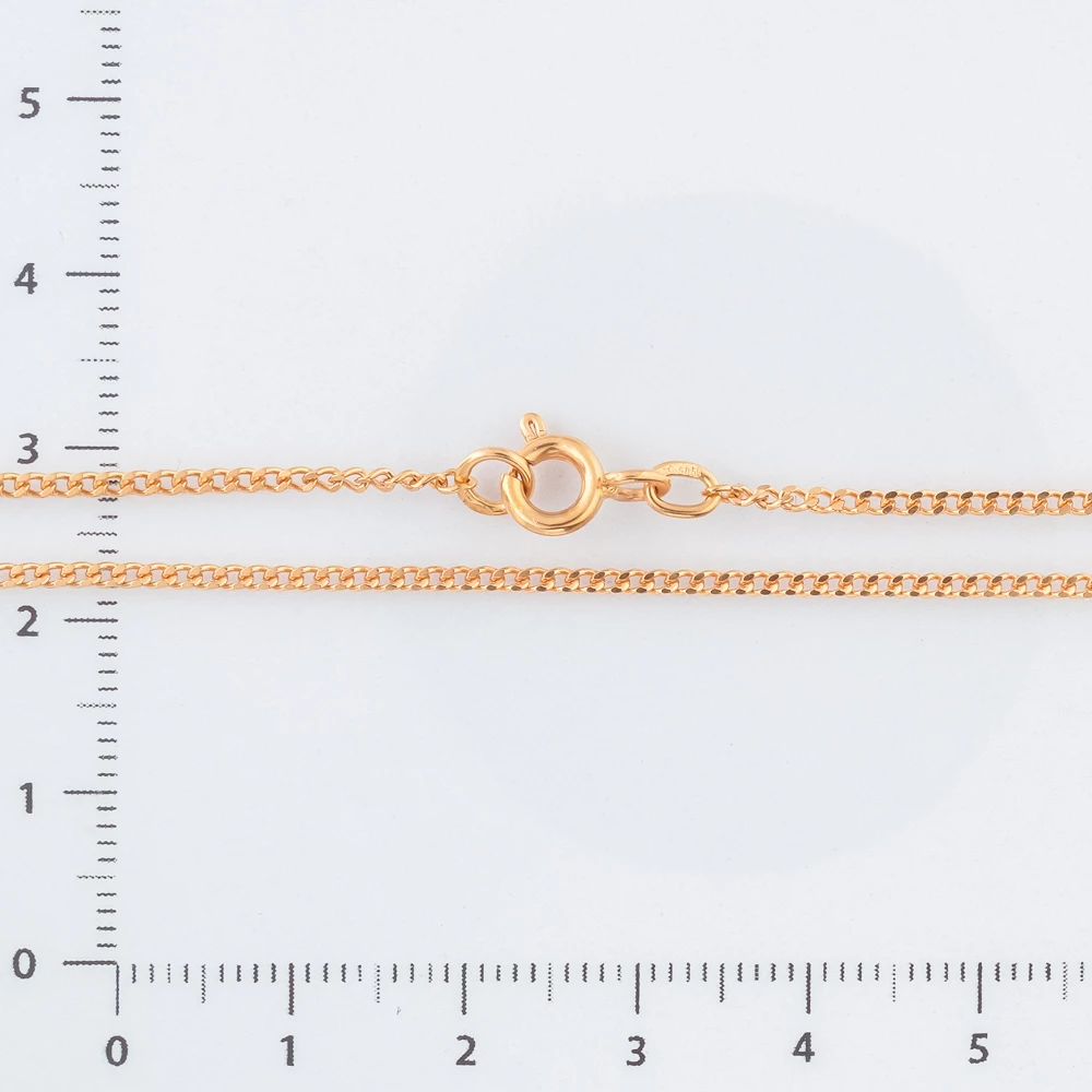 Цепь из красного золота 585 пробы