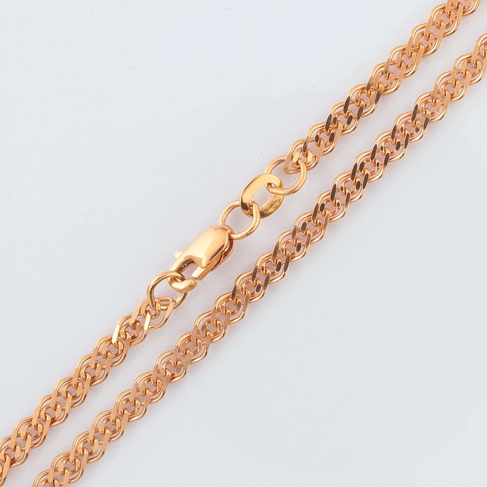 Цепь из красного золота 585 пробы