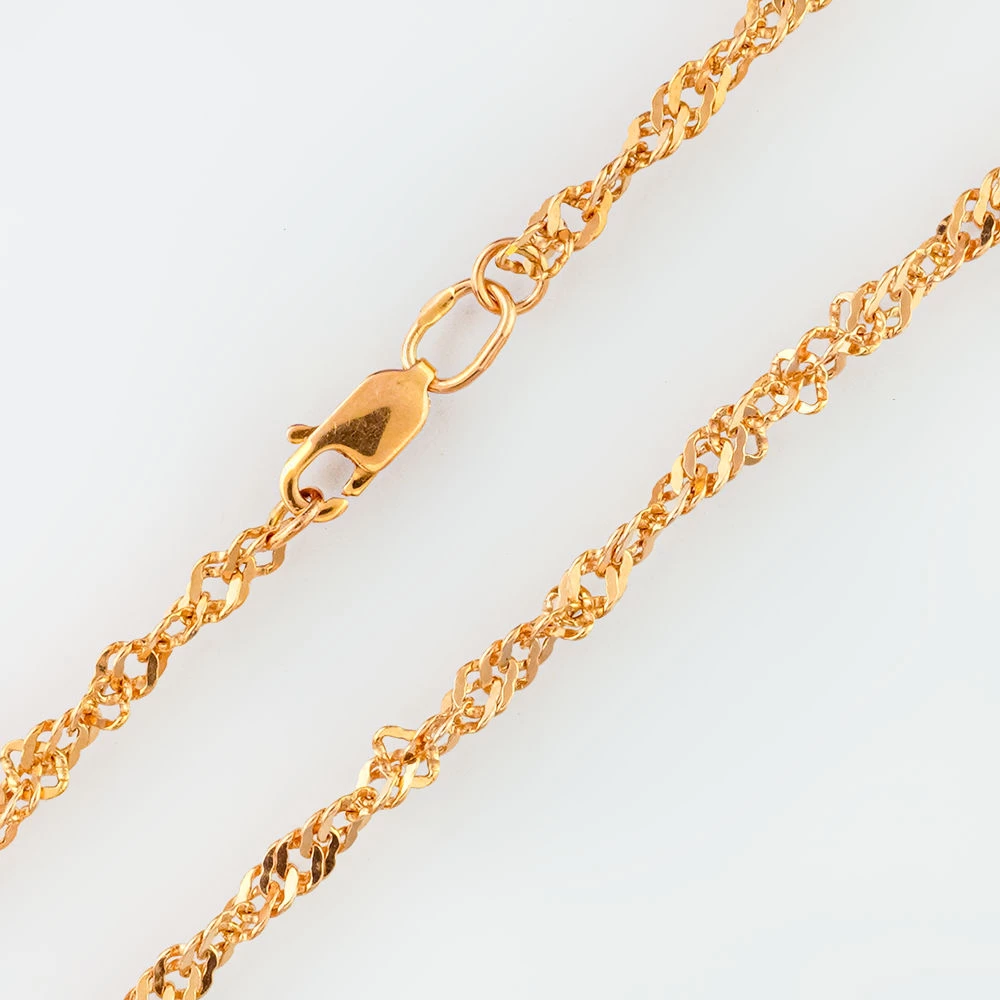 Цепь из красного золота 375 пробы