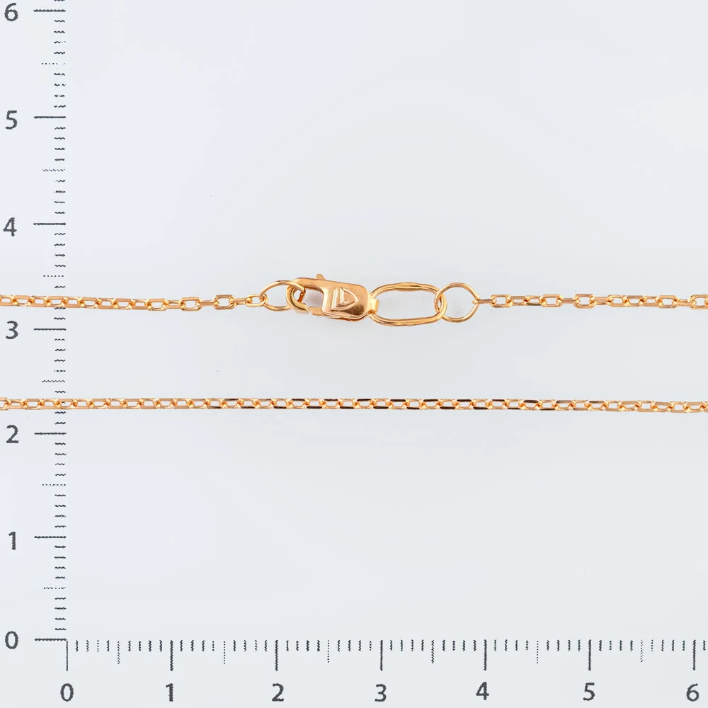 Цепь из красного золота 585 пробы