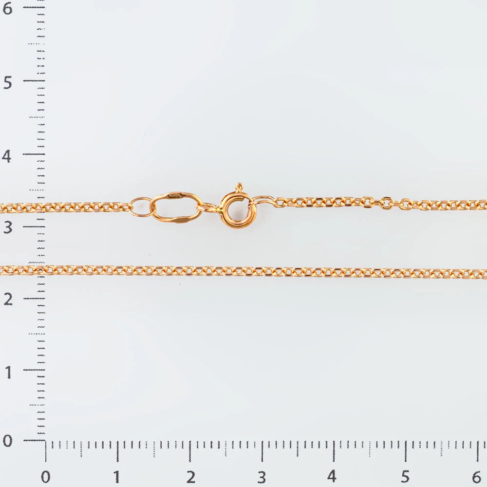 Цепь из красного золота 585 пробы