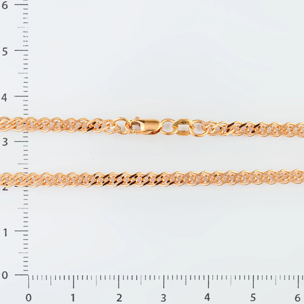 Цепь из красного золота 585 пробы