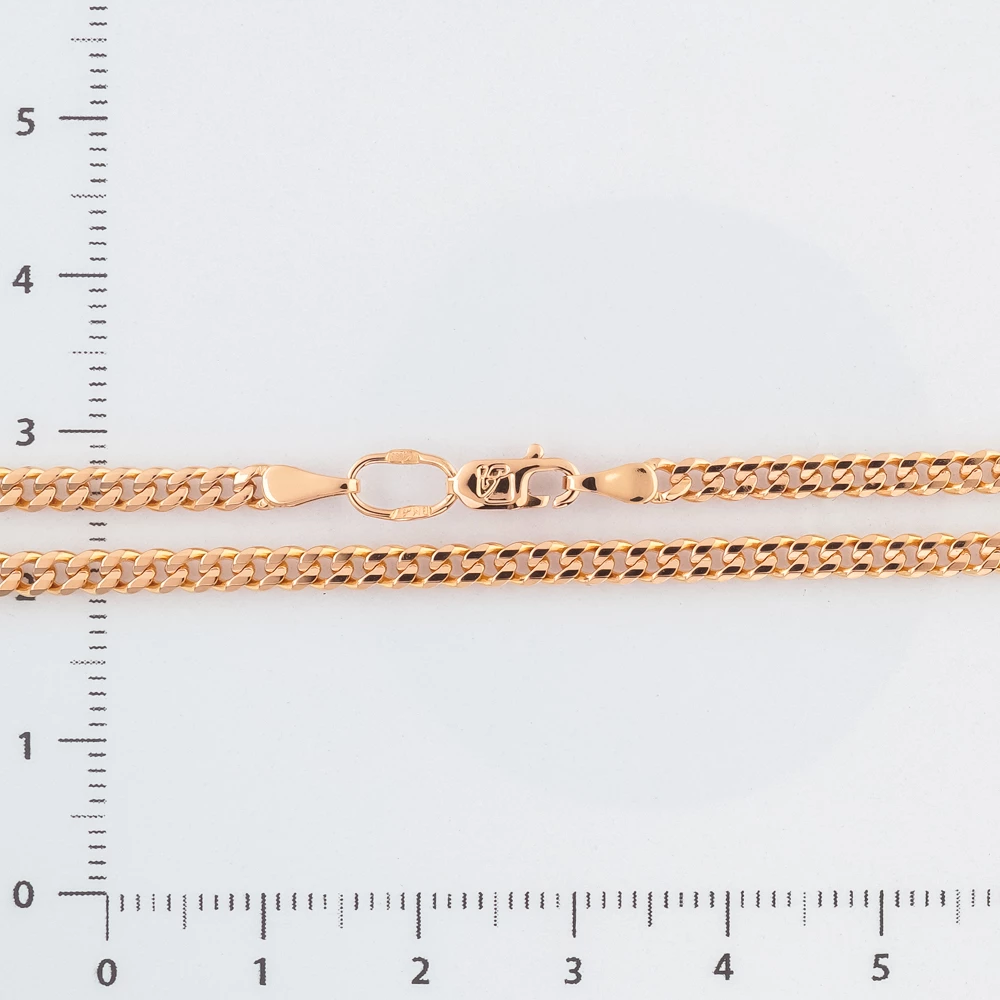 Цепь из красного золота 585 пробы 2