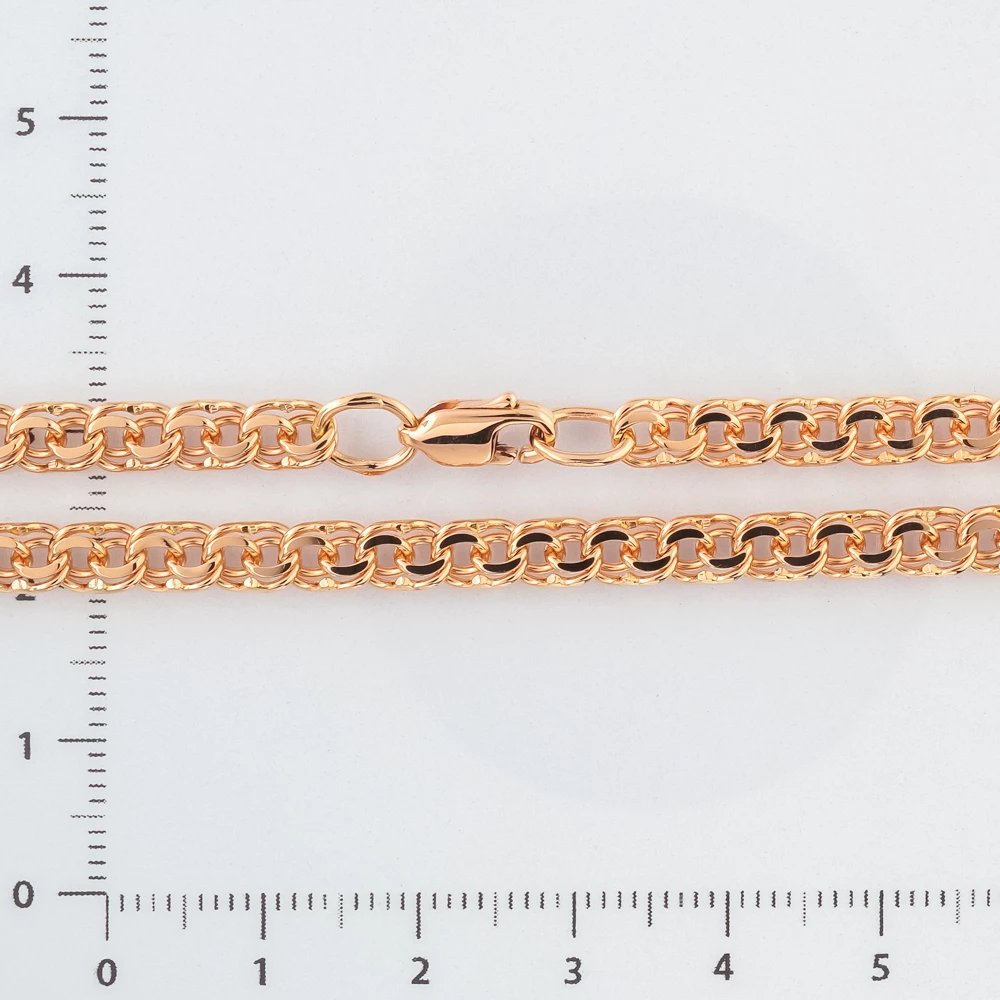 Цепь из красного золота 585 пробы