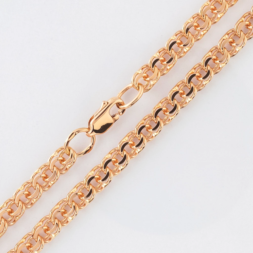 Цепь из красного золота 585 пробы