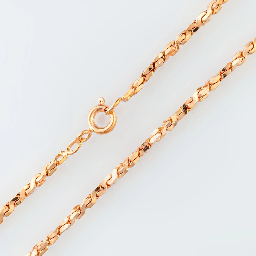 Цепь из красного золота 585 пробы