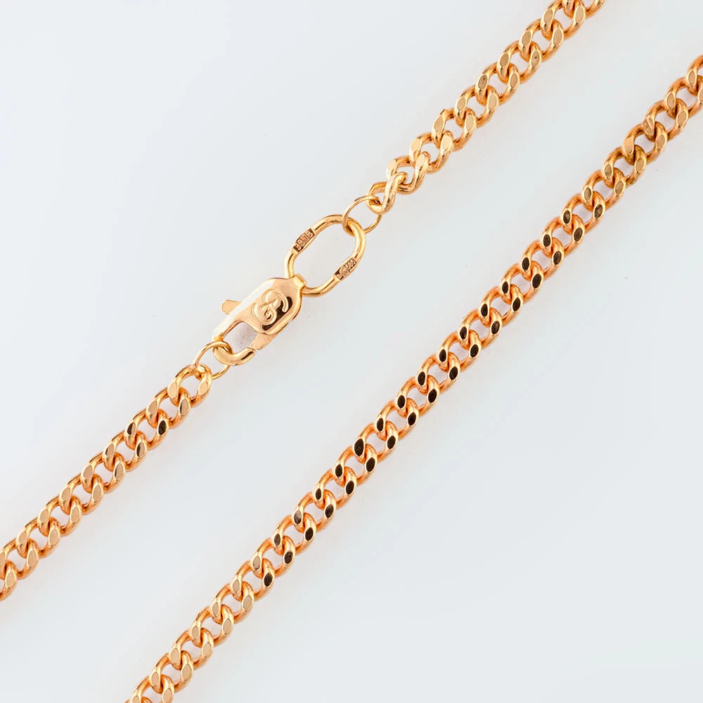 Цепь из красного золота 585 пробы 1