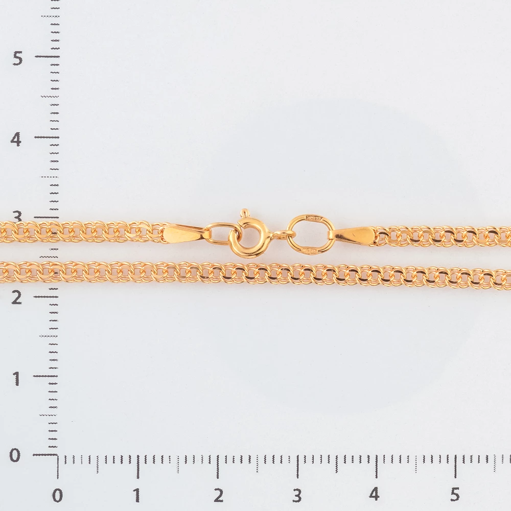 Цепь из красного золота 585 пробы