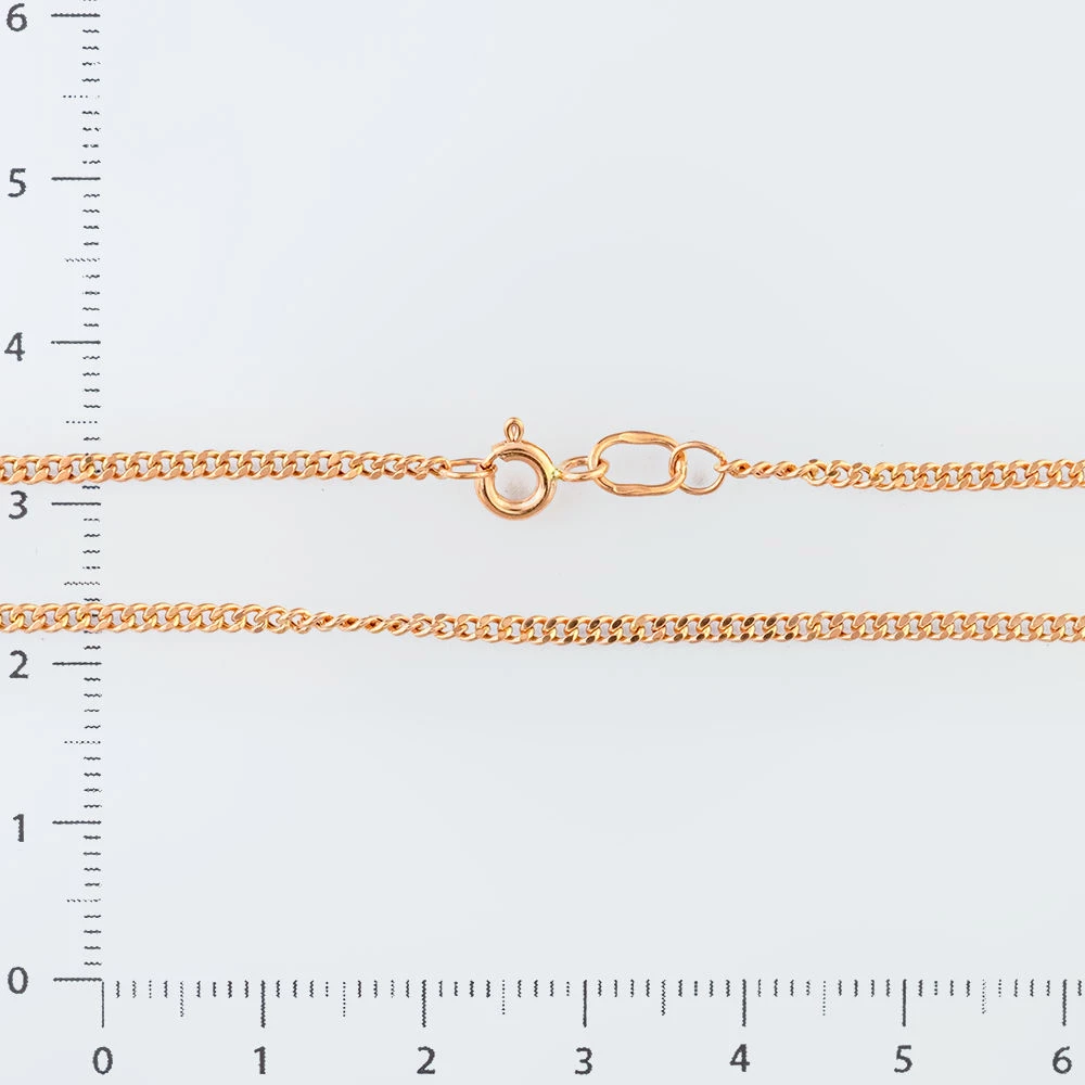 Цепь из красного золота 585 пробы