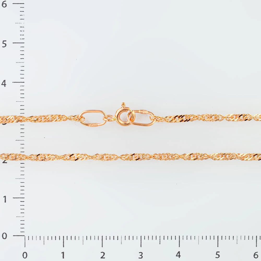 Цепь из желтого золота 585 пробы