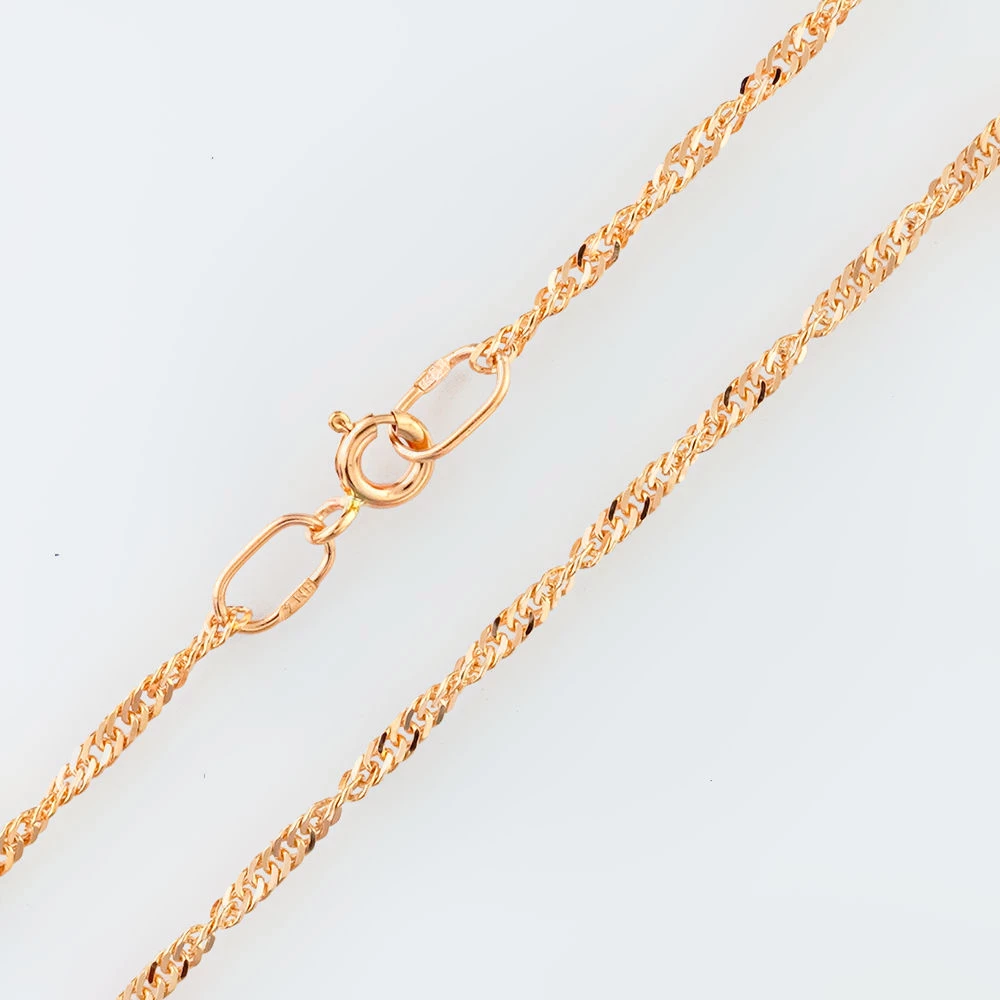 Цепь из желтого золота 585 пробы