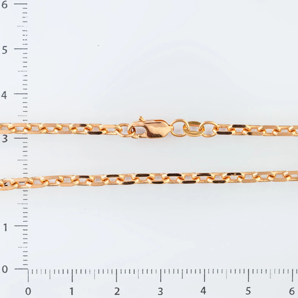 Цепь из красного золота 585 пробы