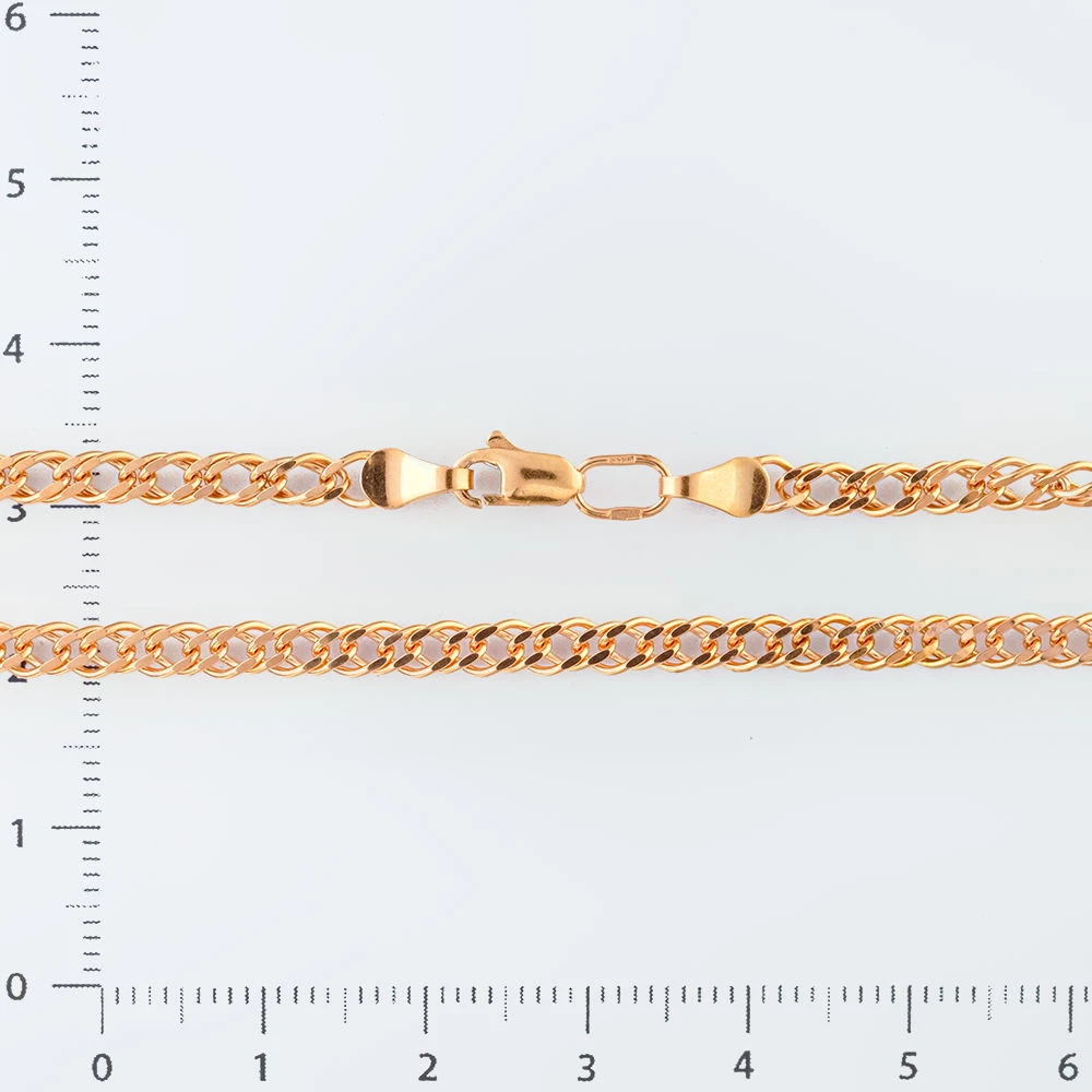 Цепь из красного золота 585 пробы 2