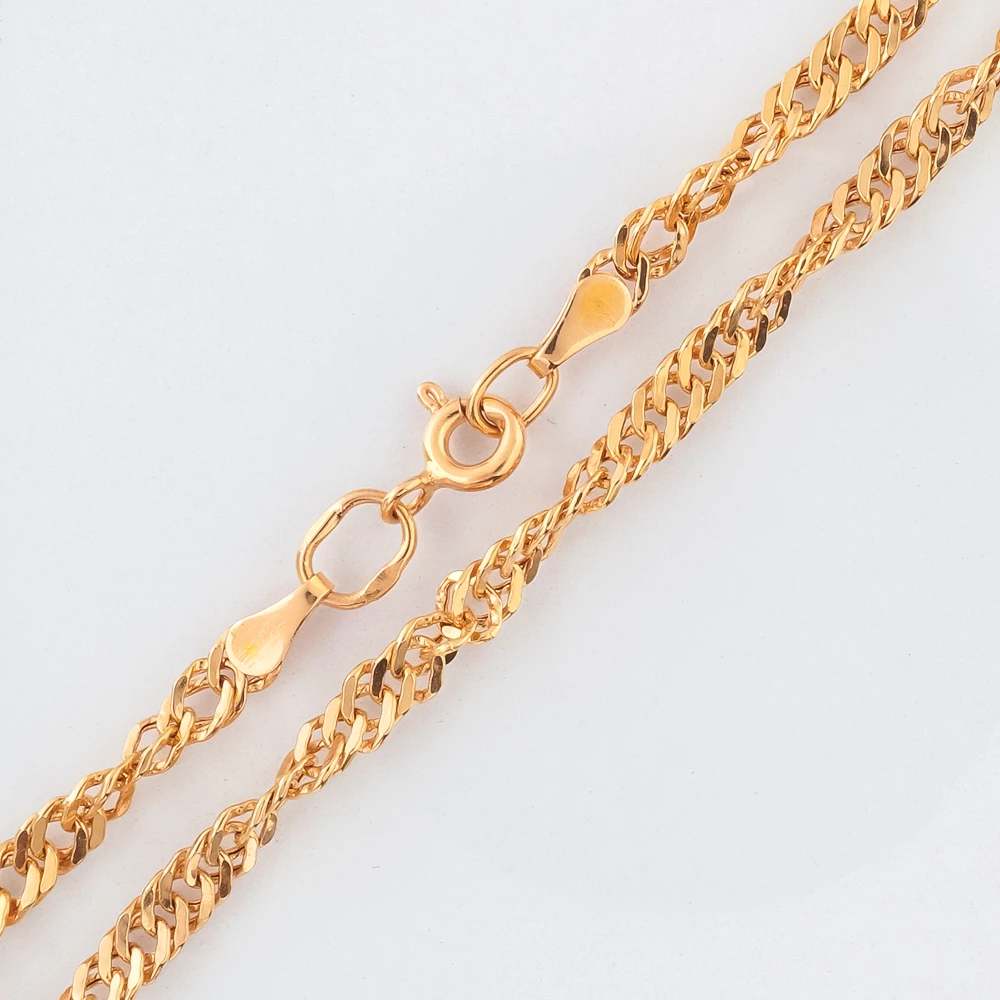 Цепь из красного золота 585 пробы