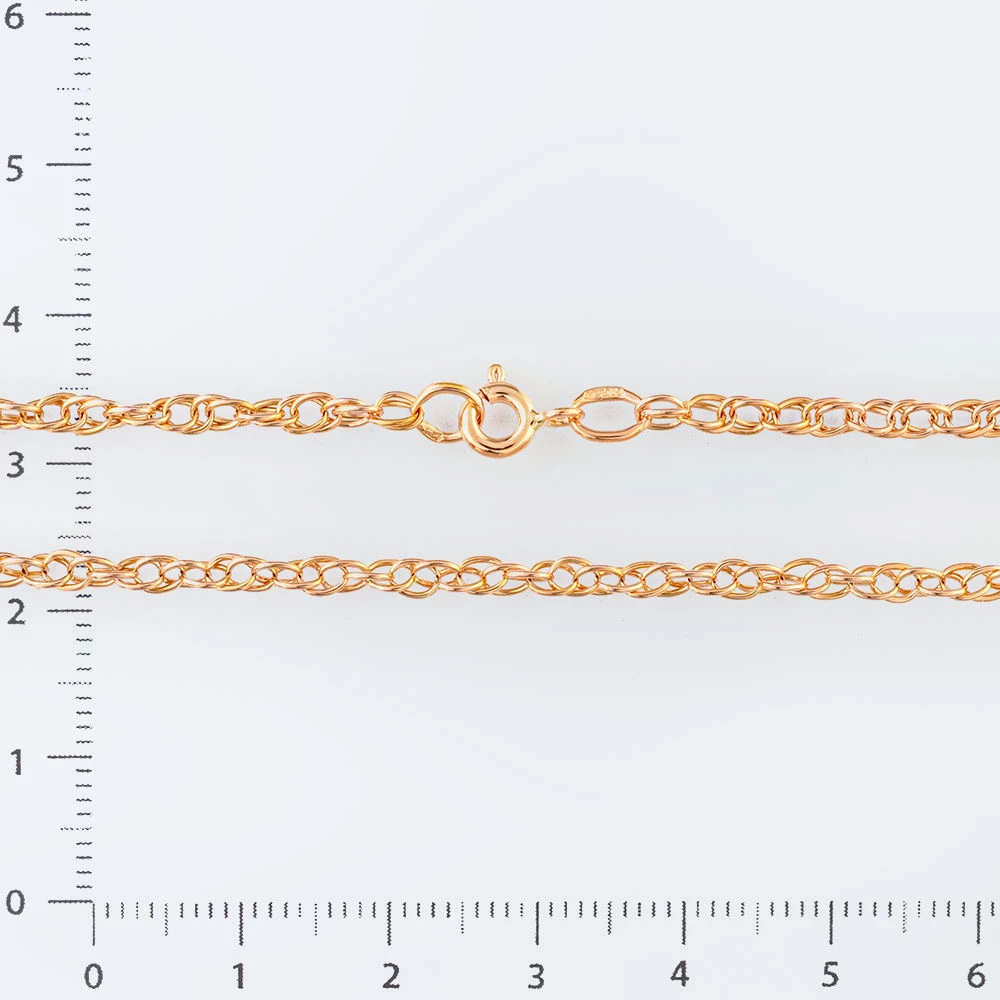 Цепь из красного золота 585 пробы