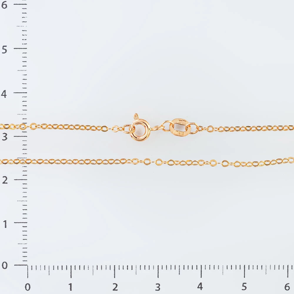 Цепь из красного золота 585 пробы