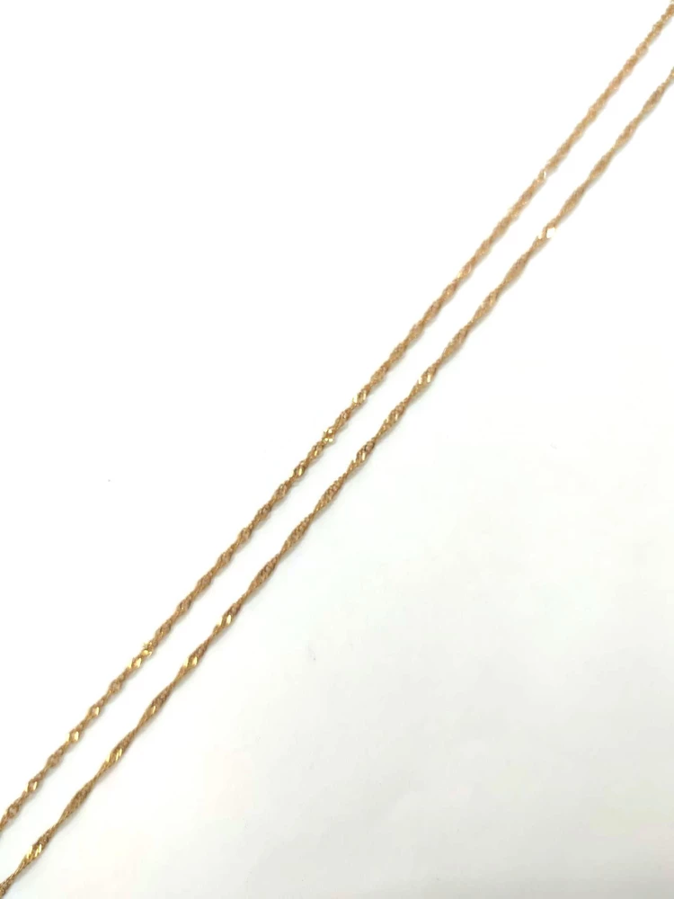 Цепь из красного золота 585 пробы